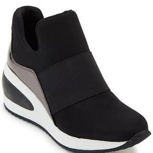 DKNY Women's Borg Wedge Sneakers